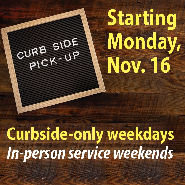 FDLPL will go curbside-only on weekdays starting Monday, Nov. 16