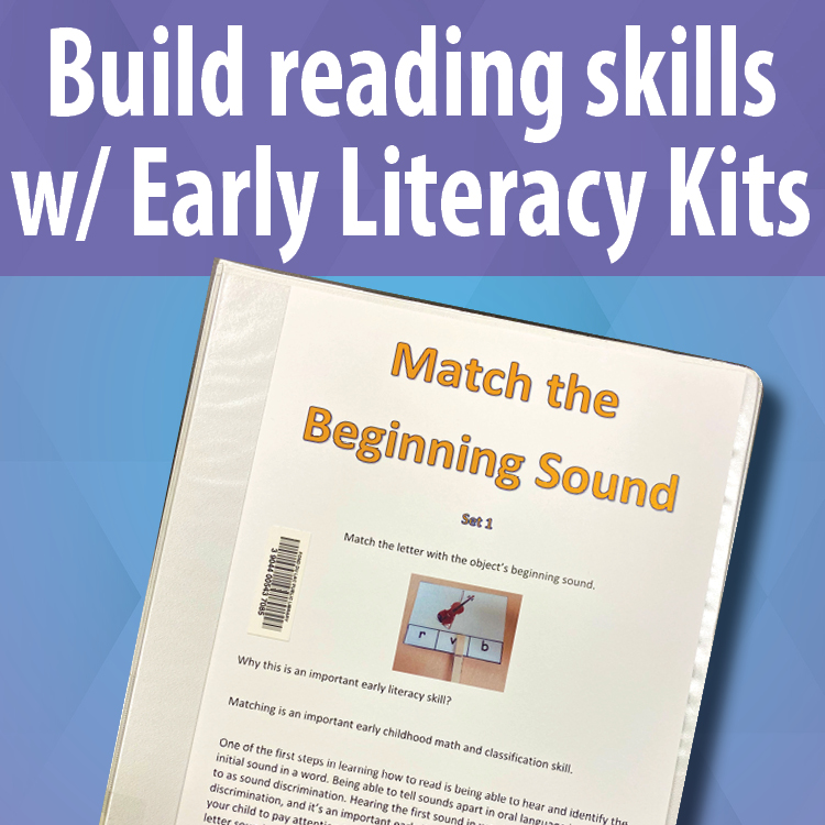 FDLPL’s Early Literacy Kits build beginning reading skills