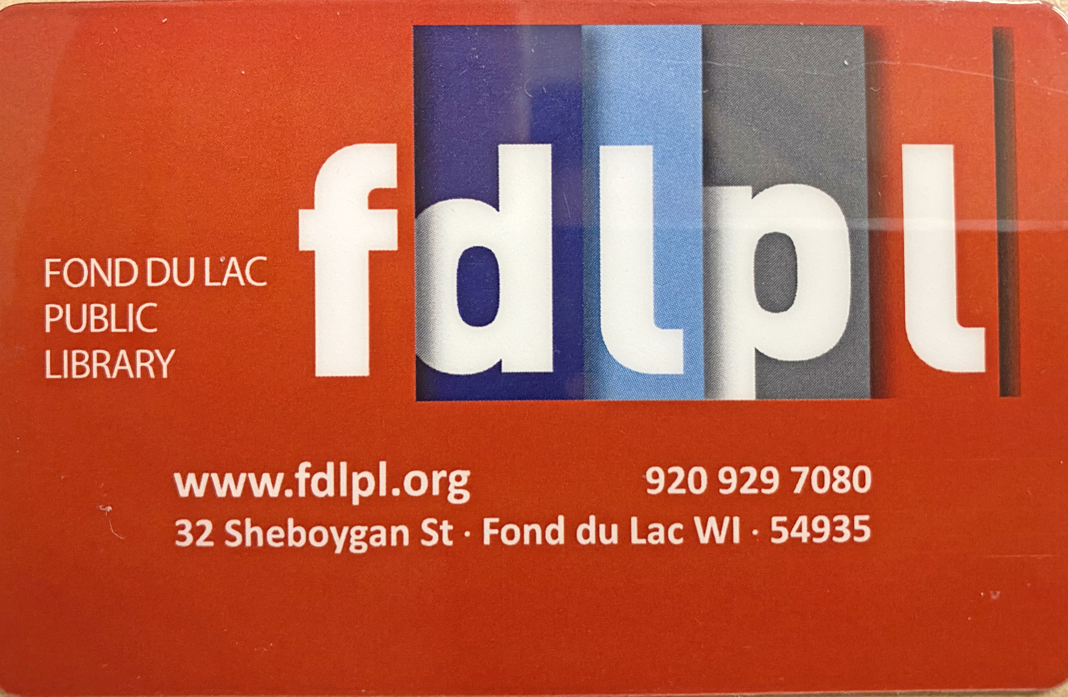 Sign up for a card at FDLPL during Library Card Sign-Up Month