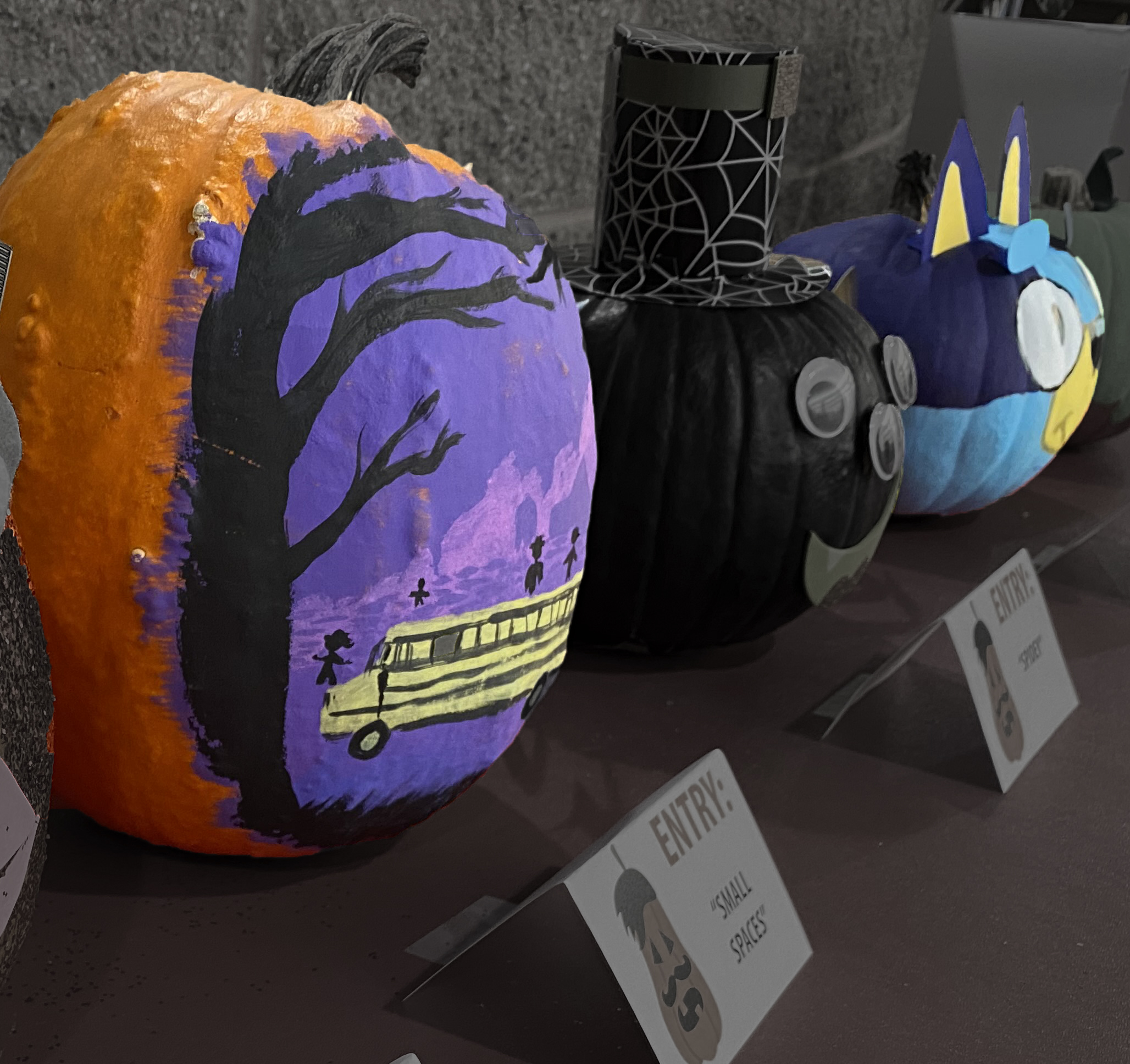 Winners announced in staff pumpkin decorating contest