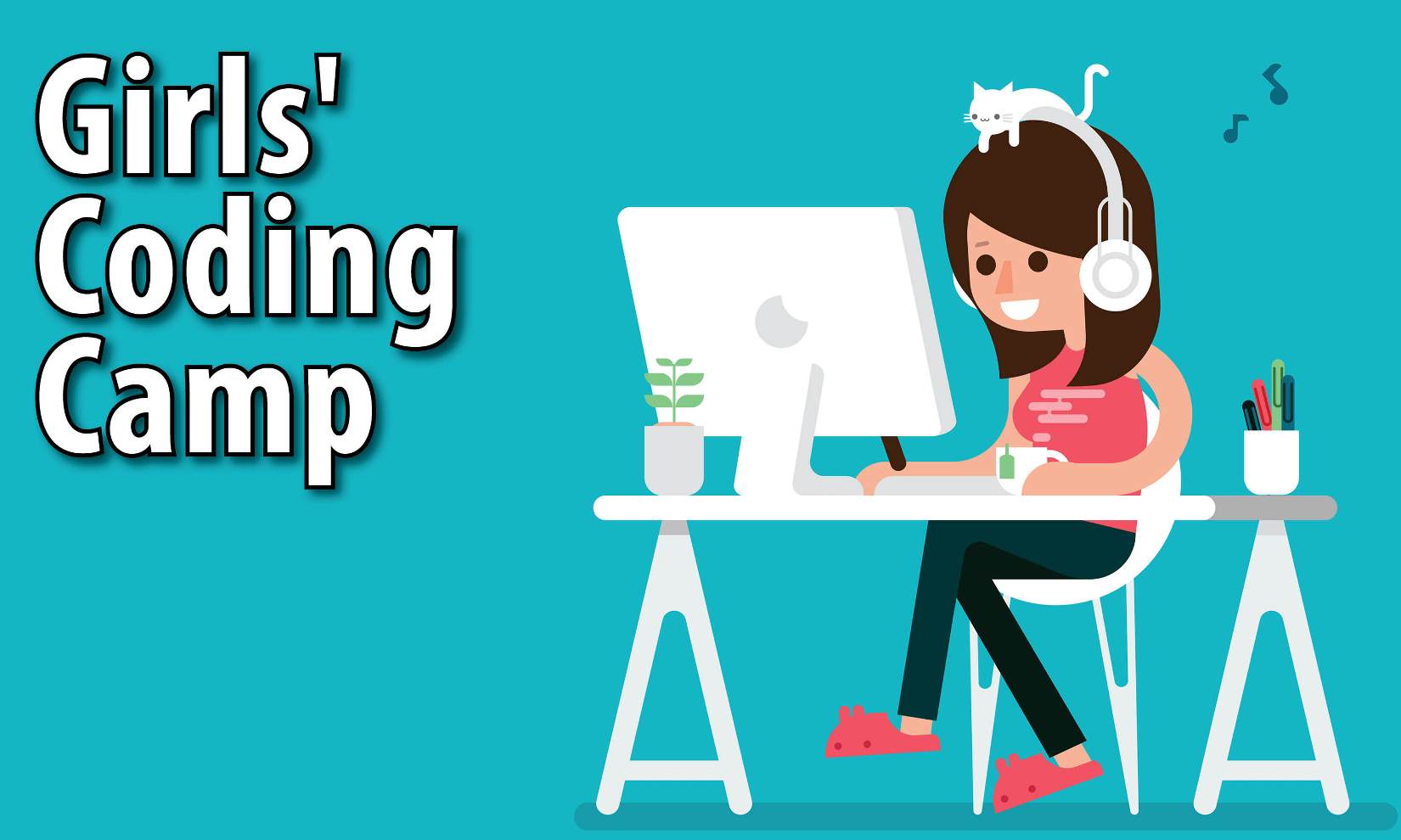 Girls at Jul 27 Coding Camp will create playlists